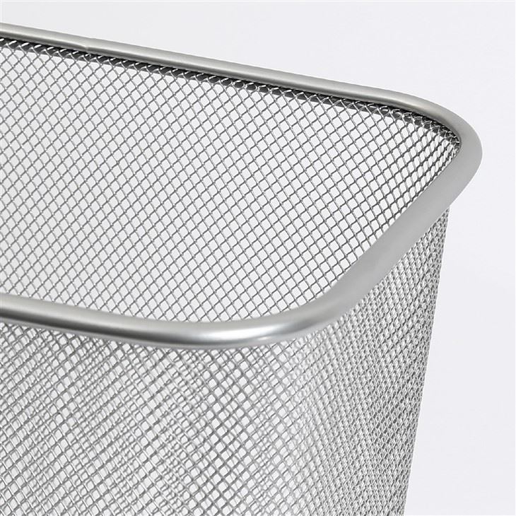 white bedroom bin