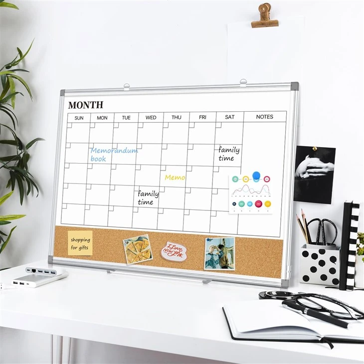 Magnetic Whiteboard Calendar